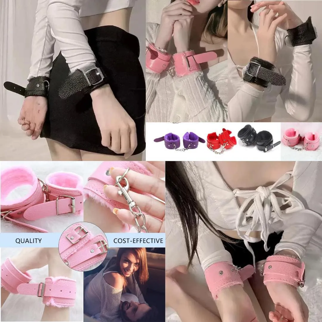 PU Leather Restraint Hand/Wrist Cuffs - Image 21