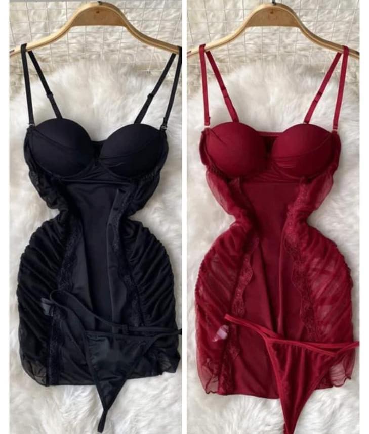 Ring Tops Thin Nightgown - Image 14