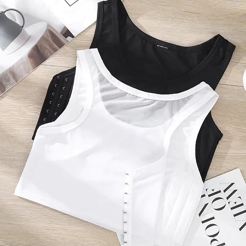 Chest Binder Cotton Elastic Band Women - Image 2