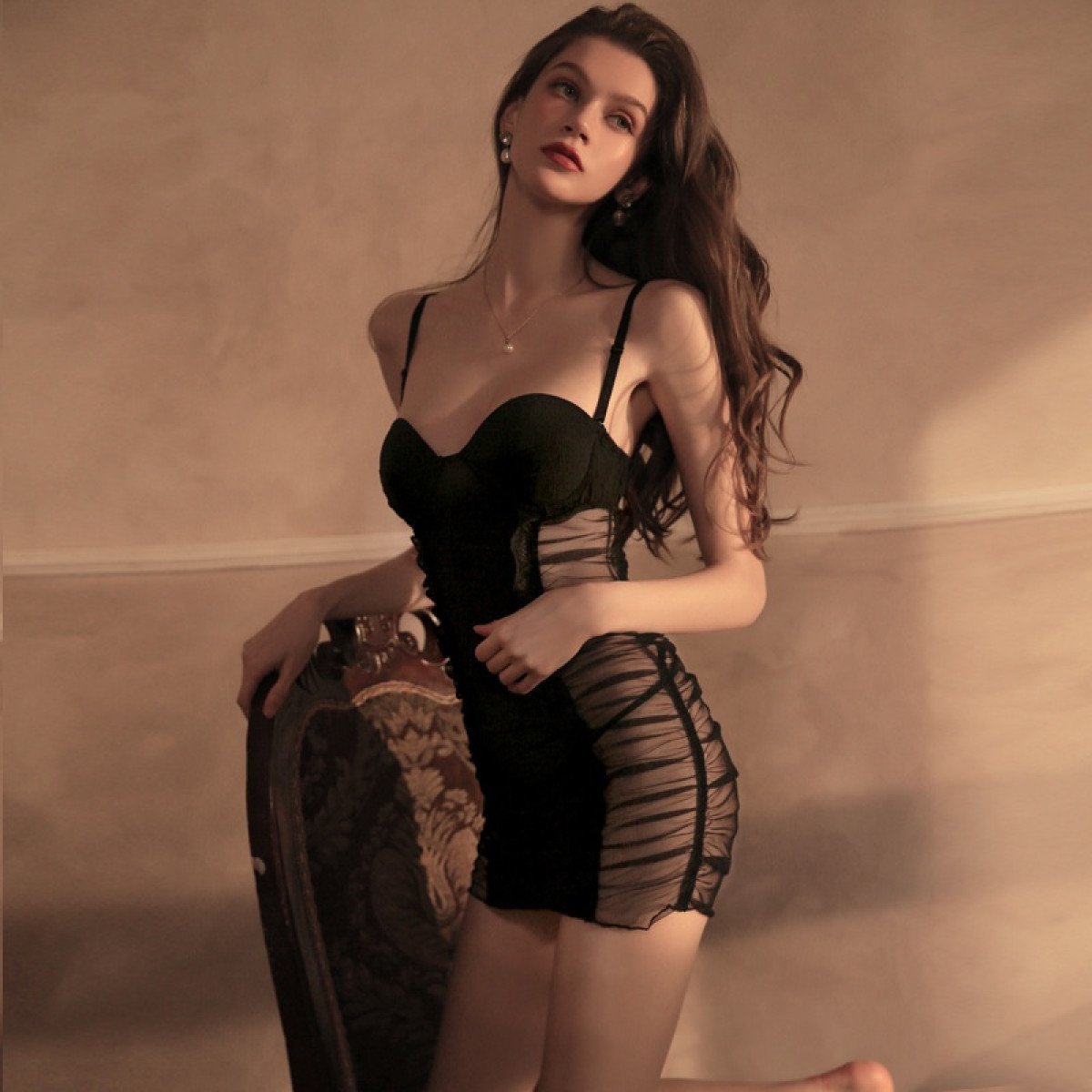 Ring Tops Thin Nightgown - Image 8