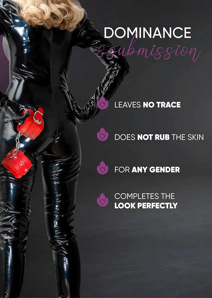 PU Leather Restraint Hand/Wrist Cuffs - Image 25