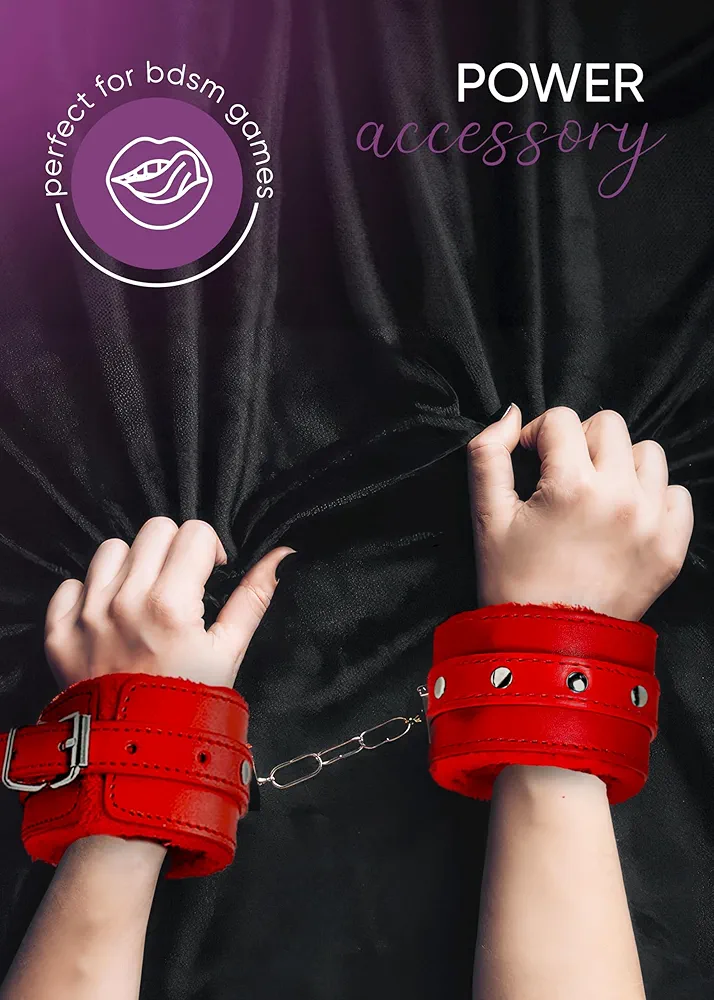 PU Leather Restraint Hand/Wrist Cuffs - Image 23