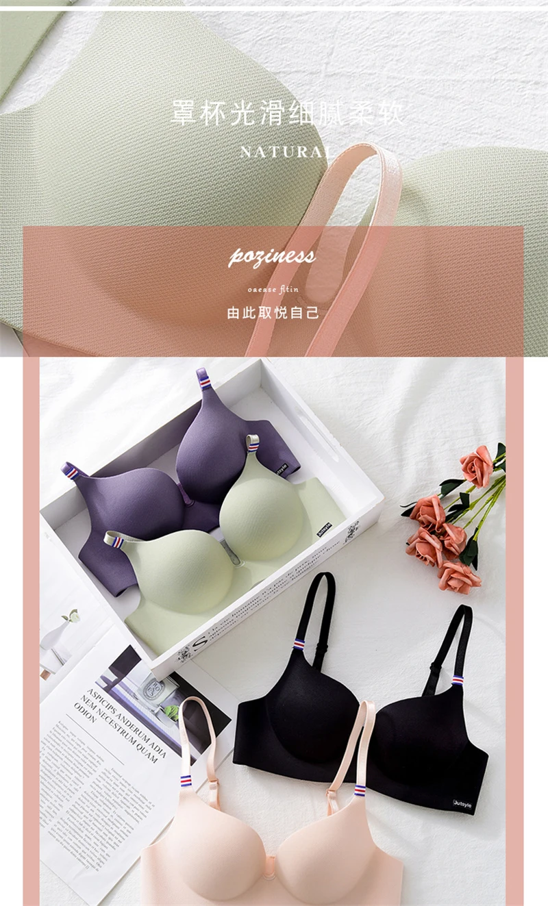Ice Silk Bra Corset Women French Style - Image 4