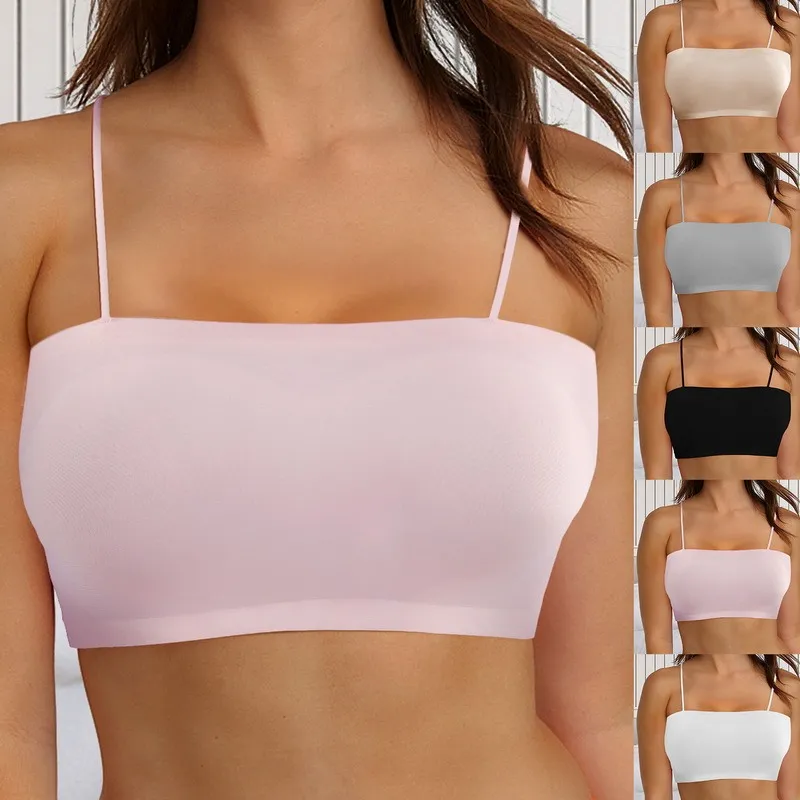 Ice Silk Tube Top Women - Image 2