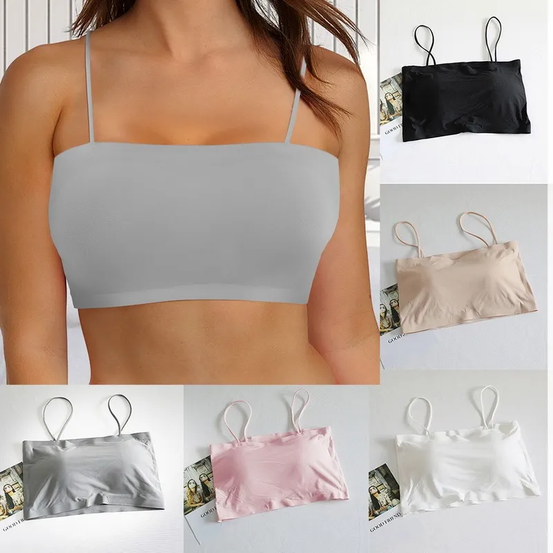Ice Silk Tube Top Women - Image 3