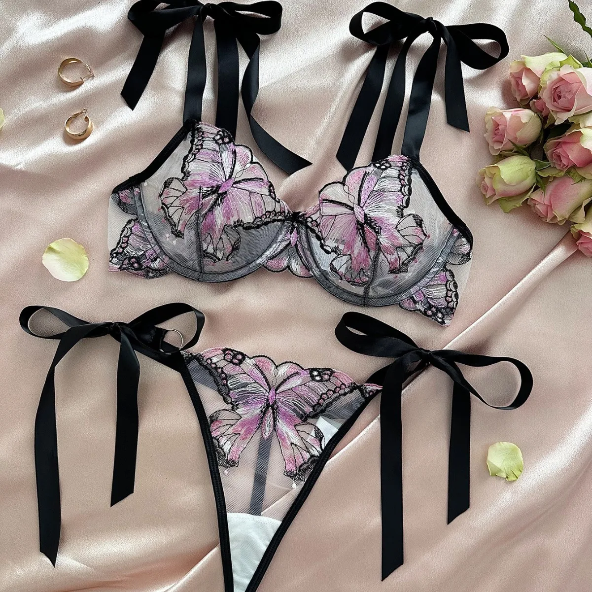 Butterfly Women Bra & Underwear