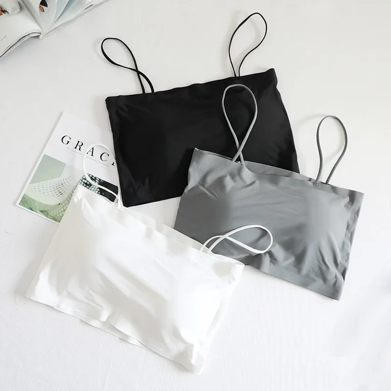 Ice Silk Tube Top Women - Image 4