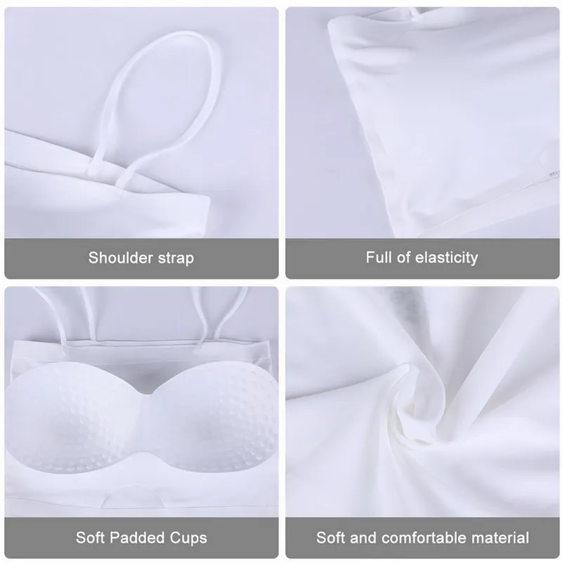 Ice Silk Tube Top Women - Image 9