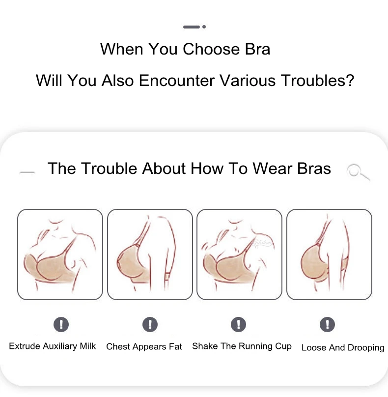 New Large Size Bra Push Up Thin Mold Cup - Image 12
