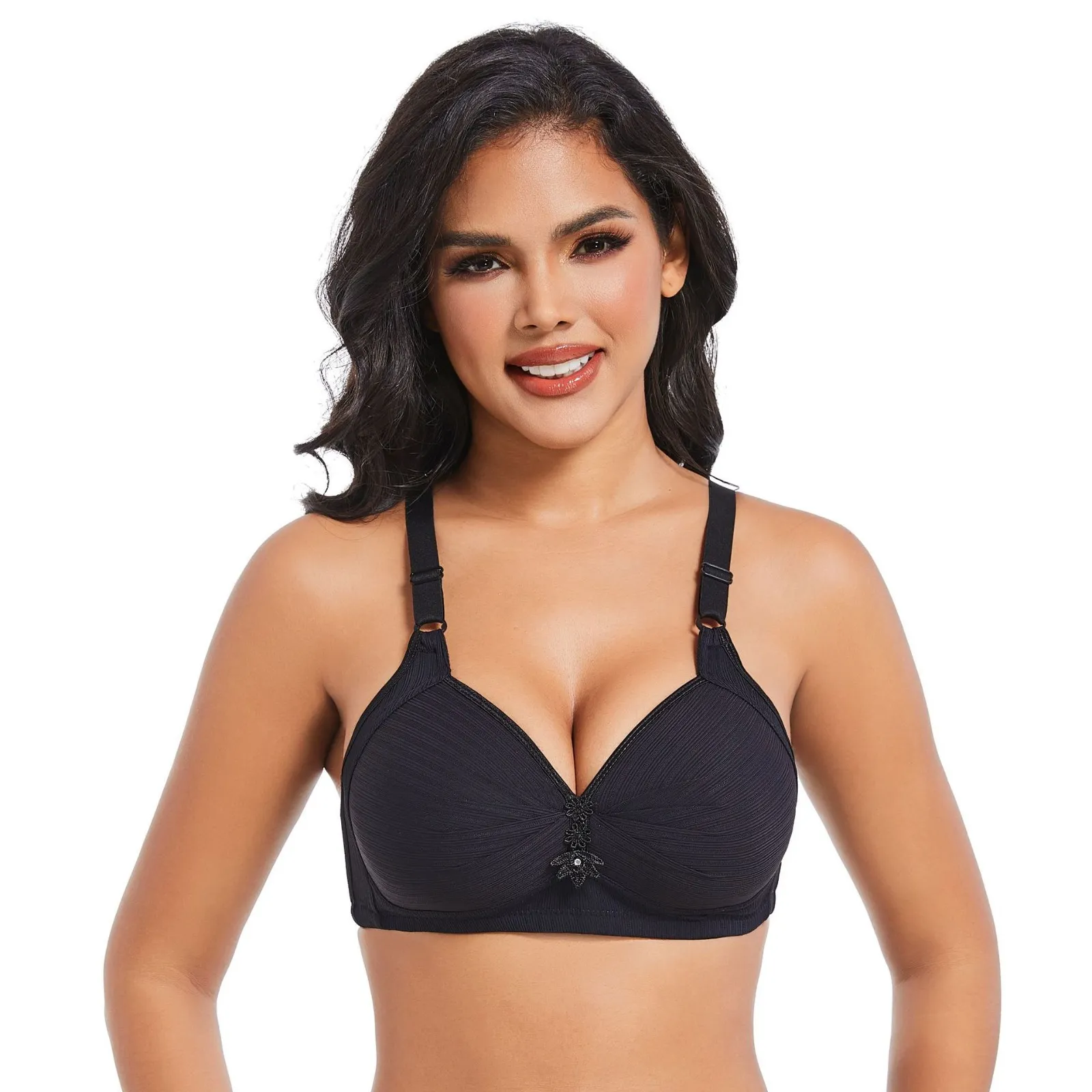 New Large Size Bra Push Up Thin Mold Cup - Image 11