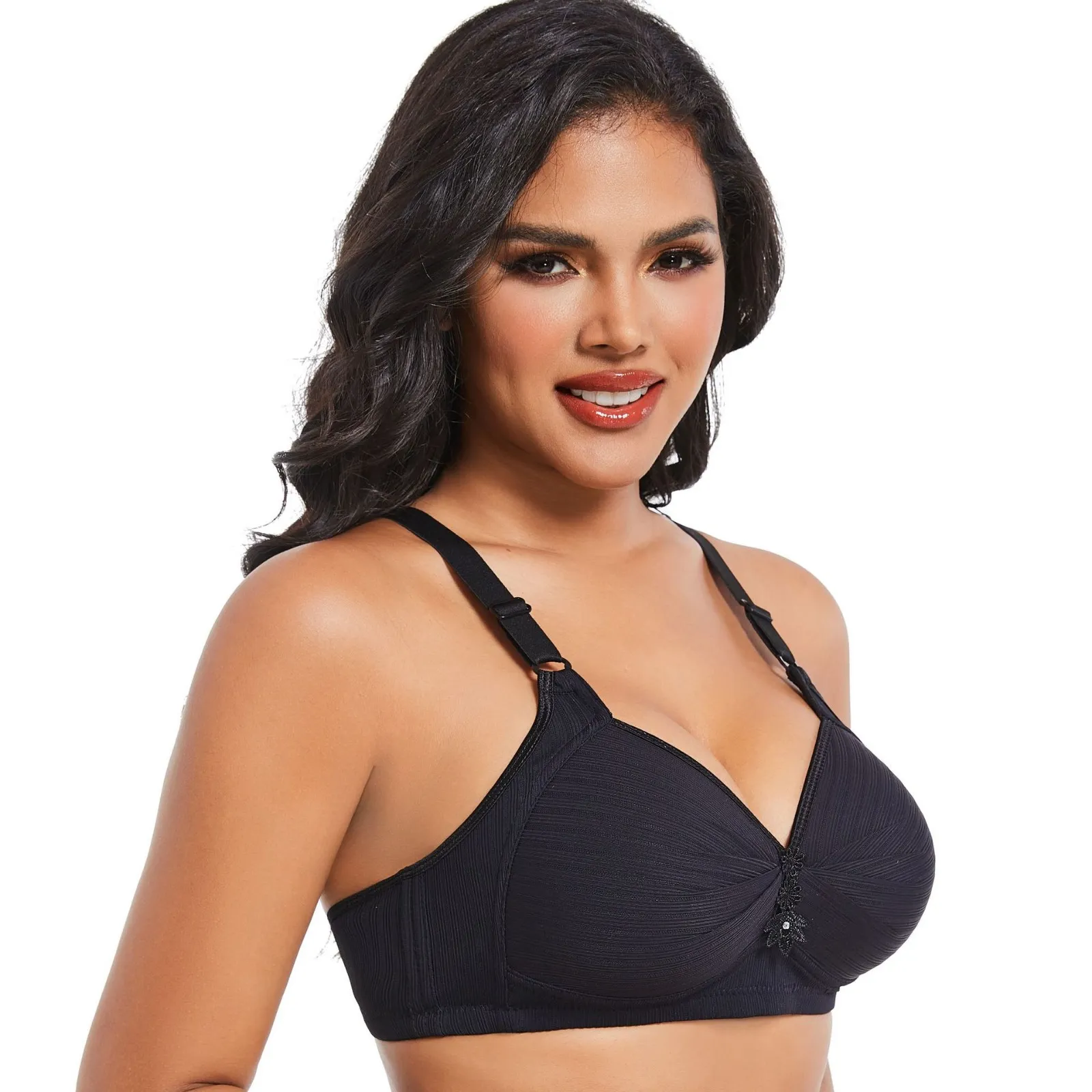 New Large Size Bra Push Up Thin Mold Cup - Image 4