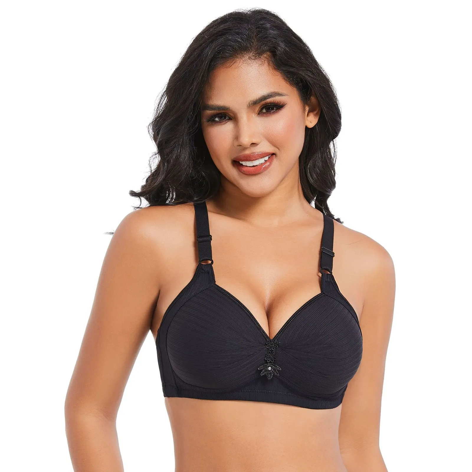 New Large Size Bra Push Up Thin Mold Cup - Image 5
