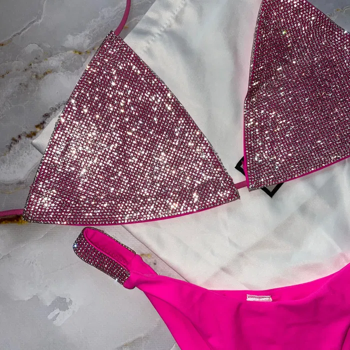 Women's Sexyy Shining Diamond Split Swimsuit - Image 5