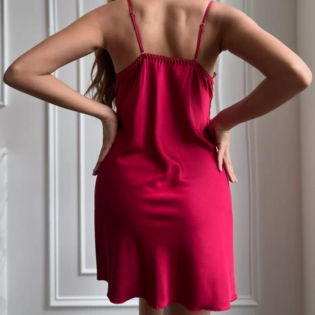 Mini Night Dress Spaghetti Strap - Image 21