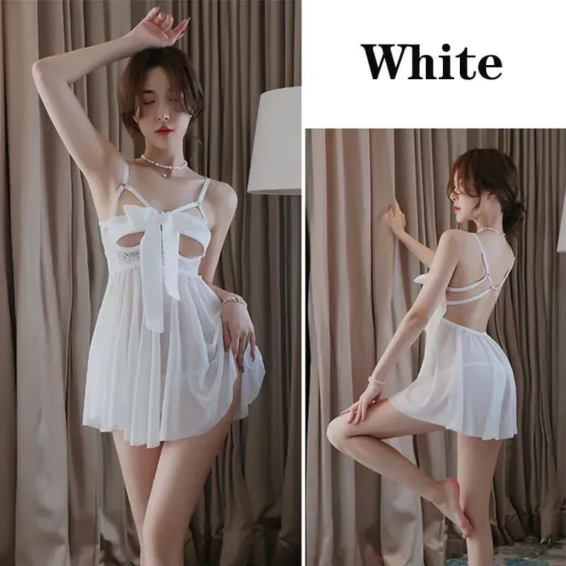 Front Open Nightwear - Image 9