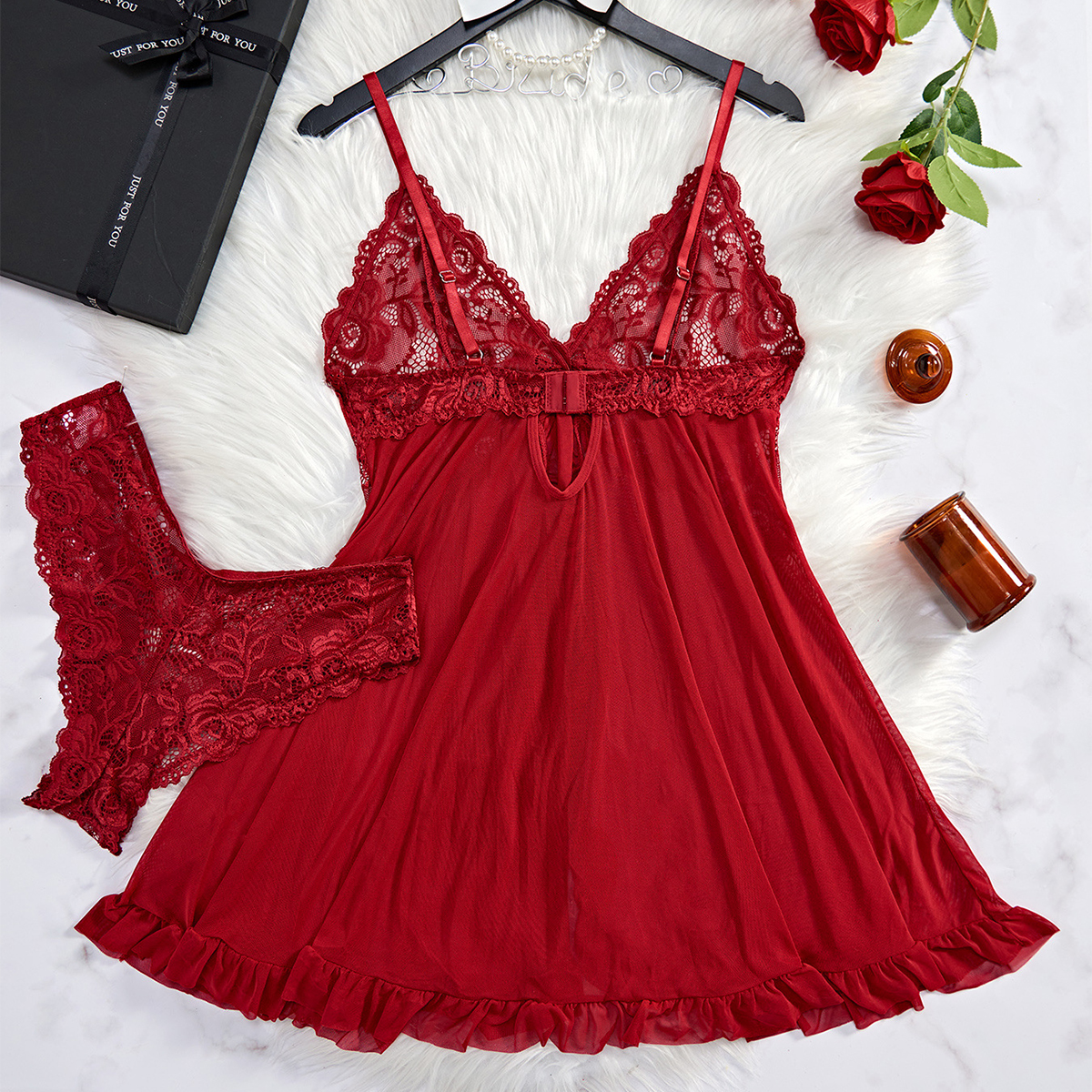 Babydoll Nightgown Sleepwear - Image 19