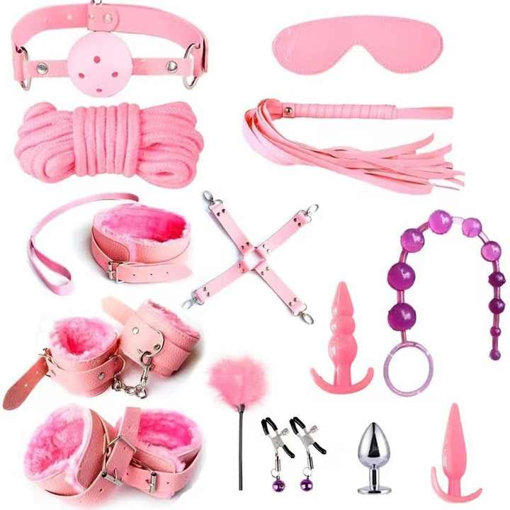 14-Piece Couple’s Bondage Kit - Image 4
