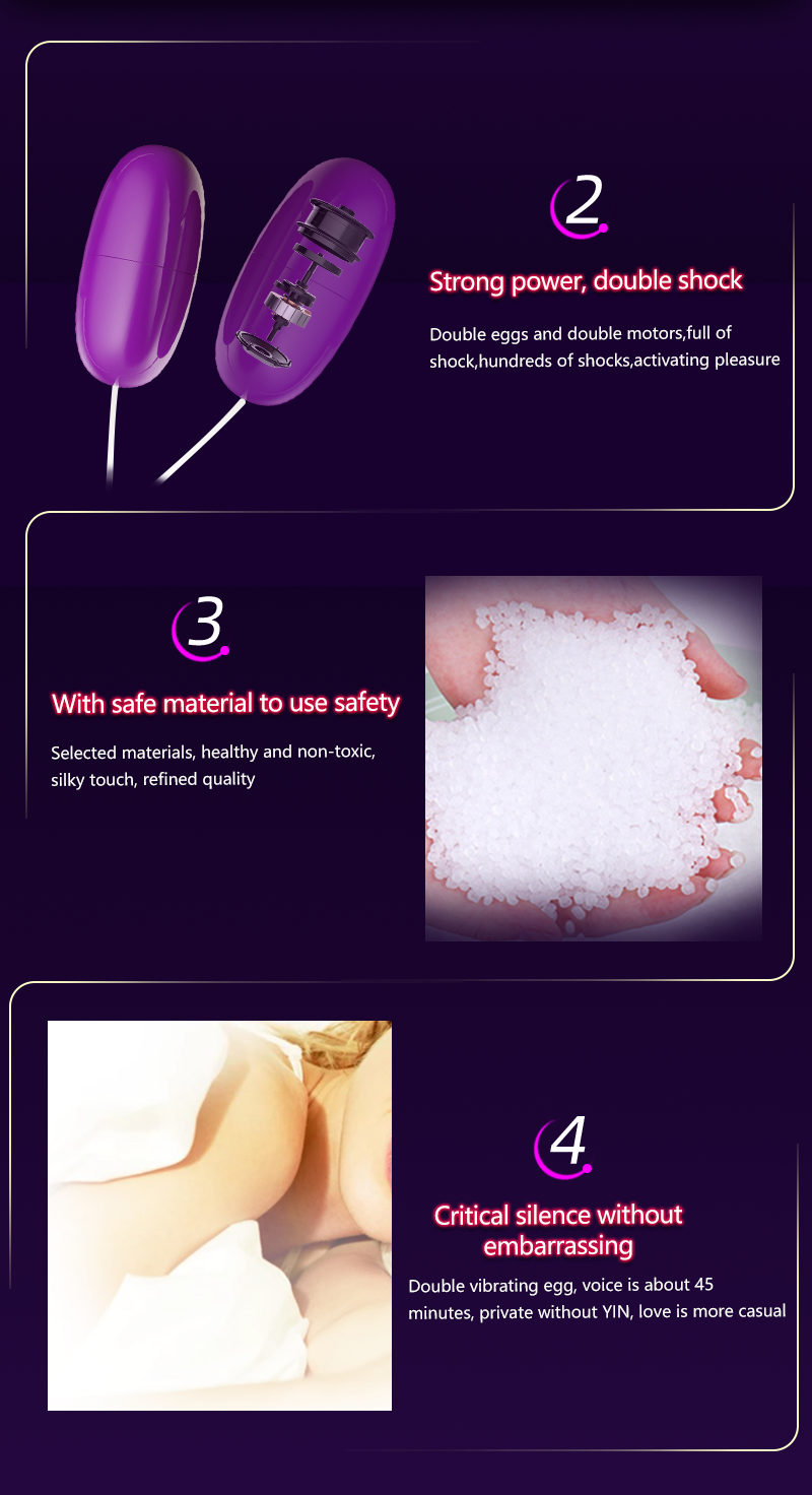 Usb Double Jump Vibrating Clitoris Love Egg Vibrator - Image 10