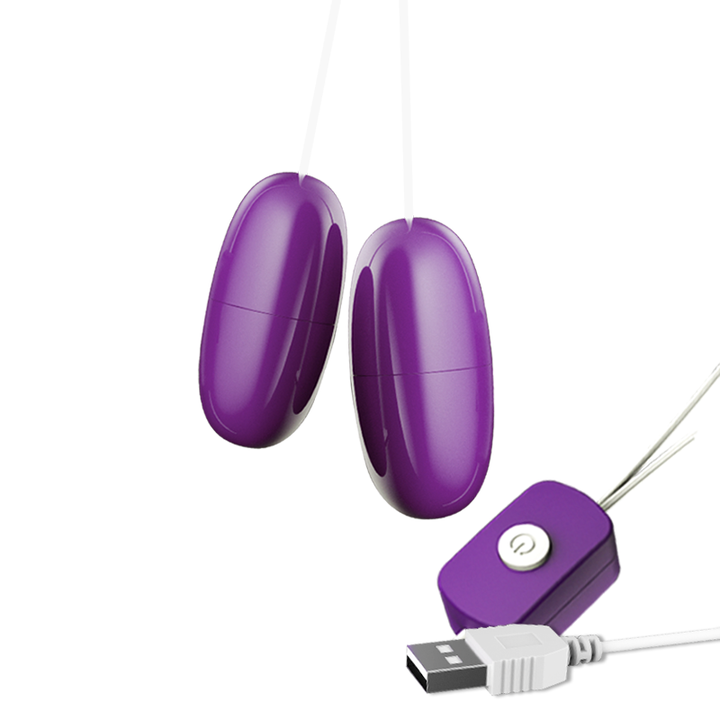 Usb Double Jump Vibrating Clitoris Love Egg Vibrator - Image 2