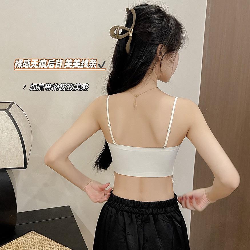 Seamless Daily Wear Slim Strap Bra - Image 11