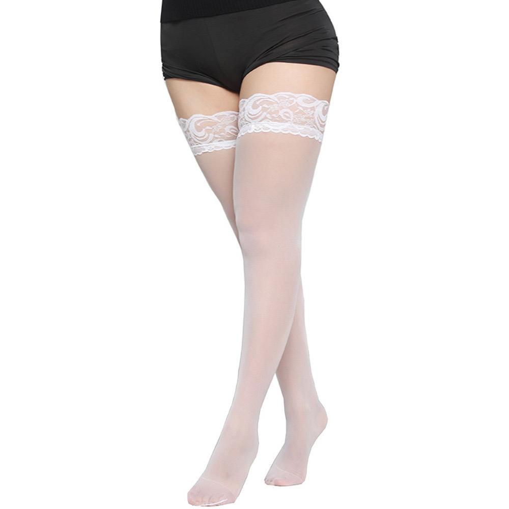 Lace Stocking Thigh High Stockings - Image 16