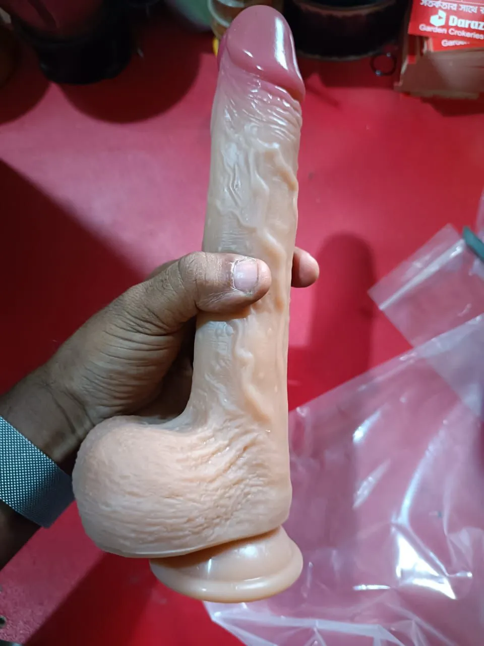 Realistic Vibrator Dildo with Thrusting Motion - Image 11