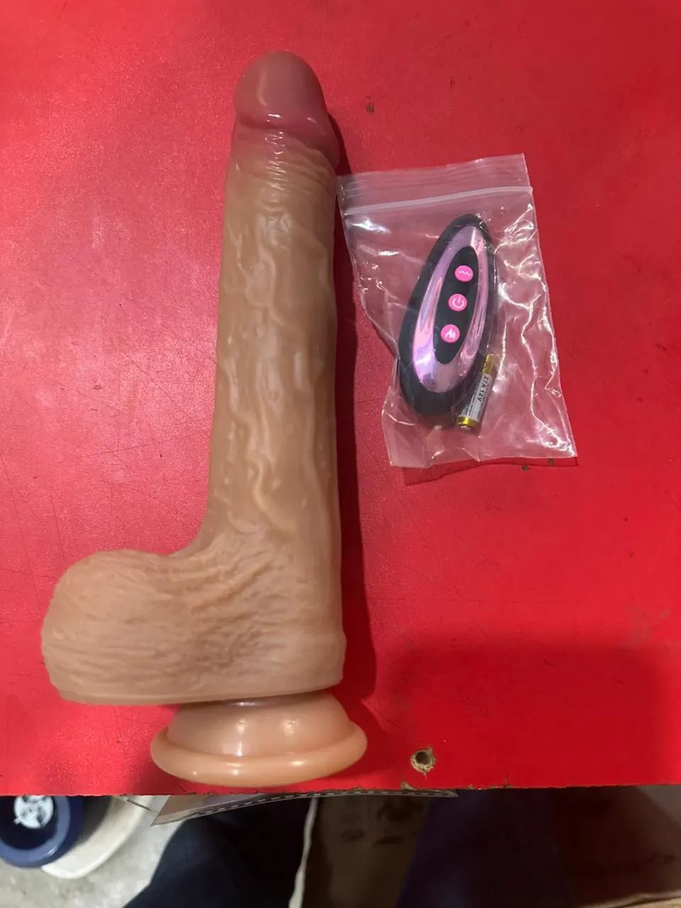Realistic Vibrator Dildo with Thrusting Motion - Image 3