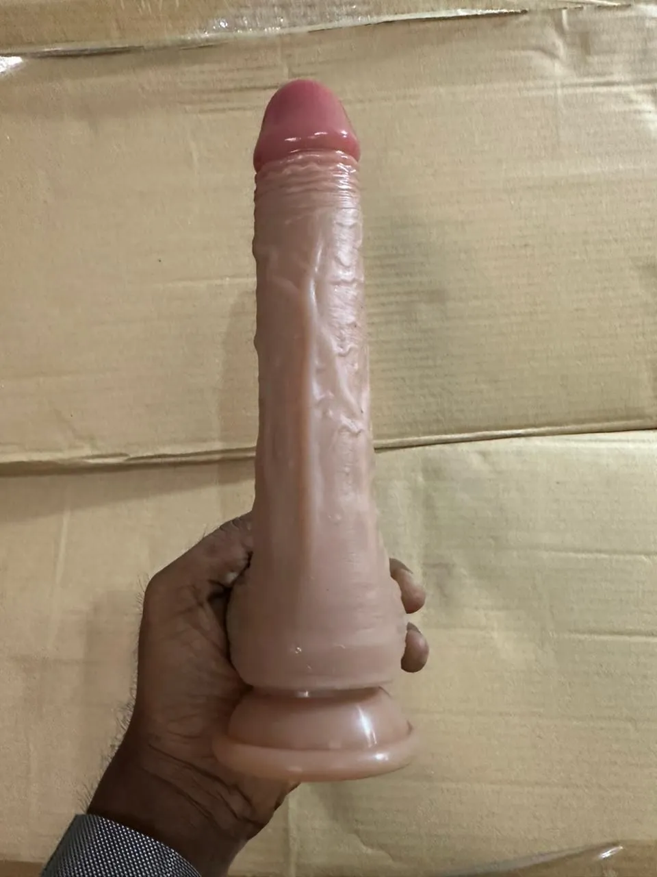 Realistic Vibrator Dildo with Thrusting Motion - Image 2