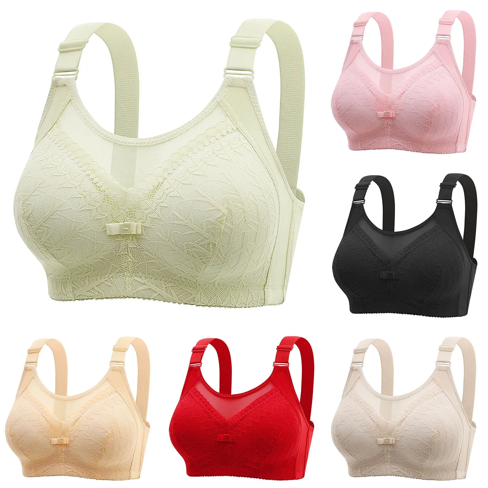 Large Gathering Thin Bra - Image 8