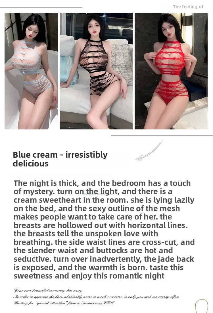 Hollow out Striped Bikini Set 8099 - Image 8