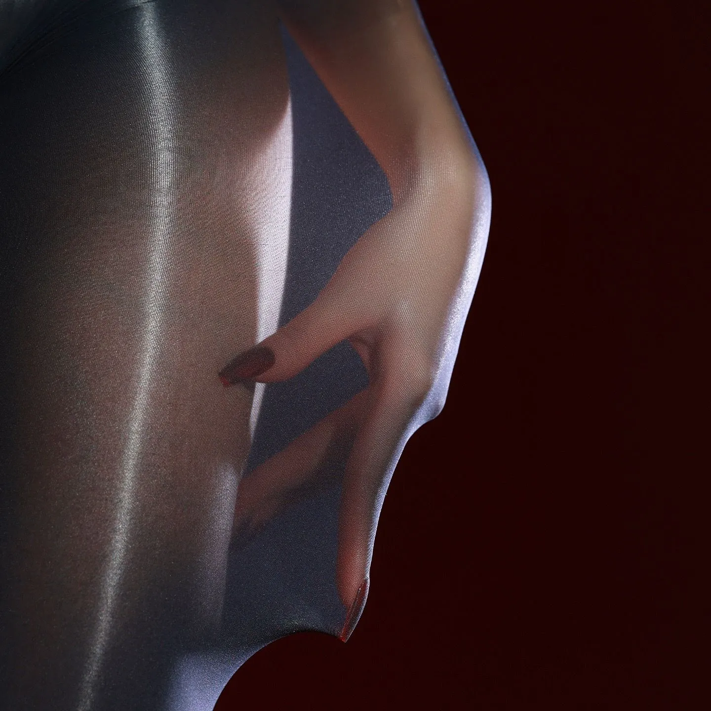 Stockings Oil Shiny Glossy - Image 3