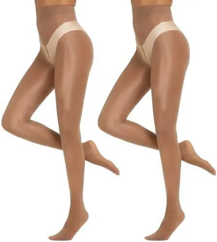 Stockings Oil Shiny Glossy - Image 11
