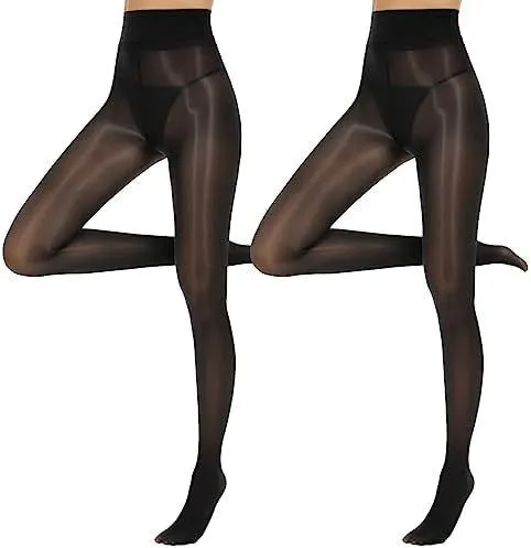 Stockings Oil Shiny Glossy - Image 9