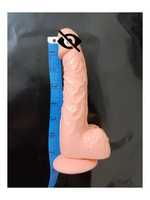 Tena Realistic Non-Vibrating Di**o For Women 7 inch - Image 6